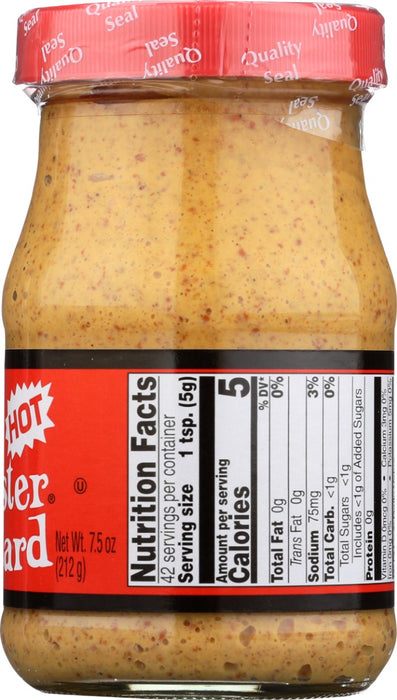 MR MUSTARD: Hot Mustard, 7.5 oz