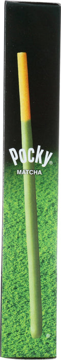 GLICO: Pocky Matcha Green Tea Cream Biscuit Sticks, 2.47 oz