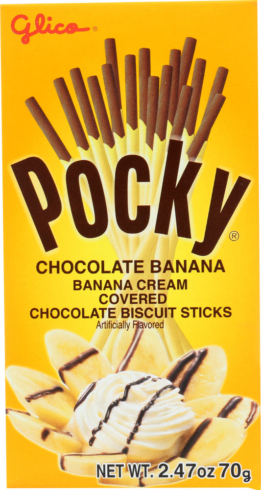 GLICO: Cookie Choc Banana Pocky, 2.47 oz - No Brand For Less
