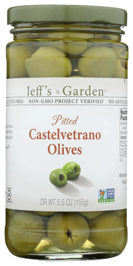 Do these unique green gems catch your eye every time you peruse the olive bar? From elevating recipes to snacking straight out of the jar, now you can take home new Jeff's Naturals Pitted Castelvetrano Olives and enjoy them how you want them, when you want them.

