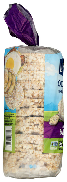 LUNDBERG: Brown Rice Organic Rice Cakes Salt Free, 8.5 oz