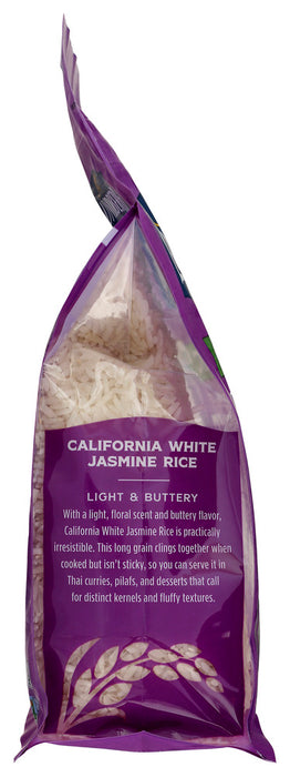 LUNDBERG: Organic White Jasmine Rice, 2 lb