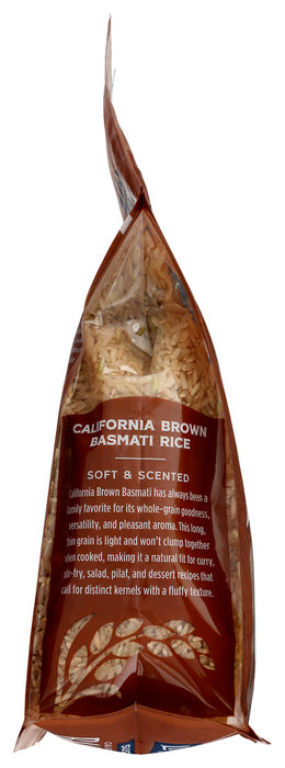 LUNDBERG: California Brown Basmati Rice, 2 lb