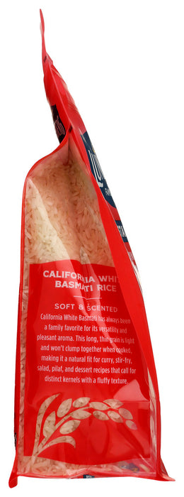 LUNDBERG: California White Basmati Rice, 2 lb