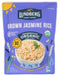 You're busy. We're busy. You like rice. We like rice. Ready in 90 seconds, this microwavable Organic Brown Jasmine Rice is made with authentic, Fair Trade Certified Thai œHom Mali rice. It's super high quality and superbly tasty. Plus, it packs 45g of whole grains per serving. Try it with your favorite Thai curries, grilled veggies, or straight outta the pouch. It's that good. Just microwave and serve!