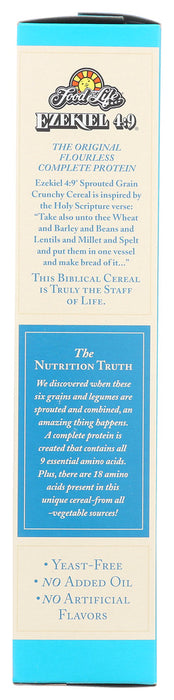 FOOD FOR LIFE: Ezekiel 4:9 Sprouted Low Sodium Crunchy Cereal, 16 oz