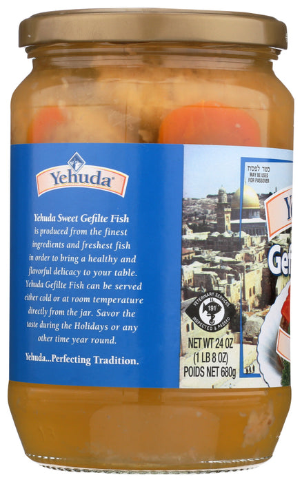 YEHUDA: Gefilte Fish Sweet, 24 oz