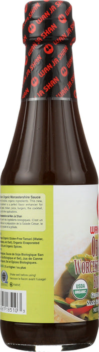 WANJASHAN: Organic Worcestershire Sauce, 10 oz
