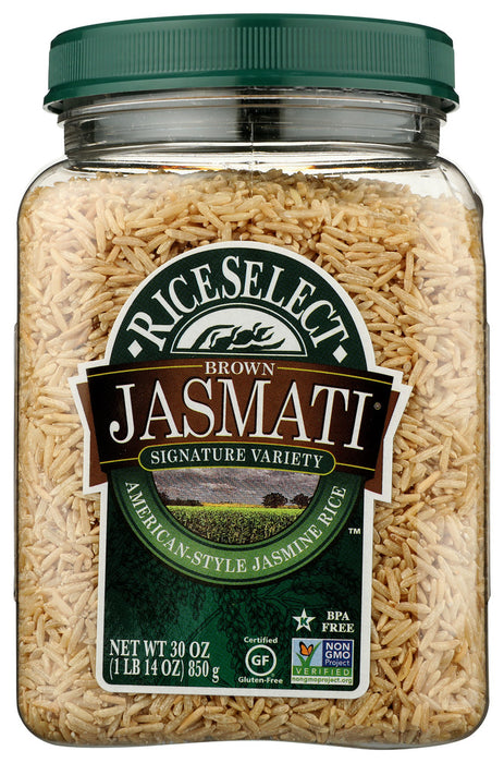 RICESELECT: Jasmati Brown Rice, 30 oz
