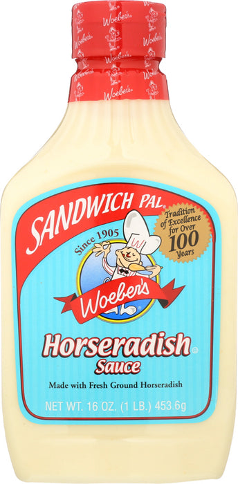 WOEBERS: Sandwich Pal Horseradish Sauce, 16 oz