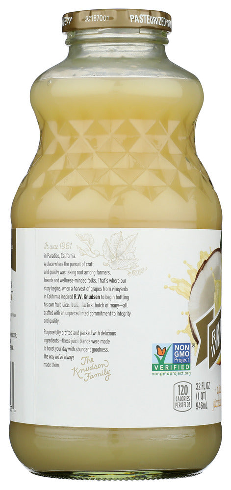 KNUDSEN: Pineaple Coconut Juice, 32 fo