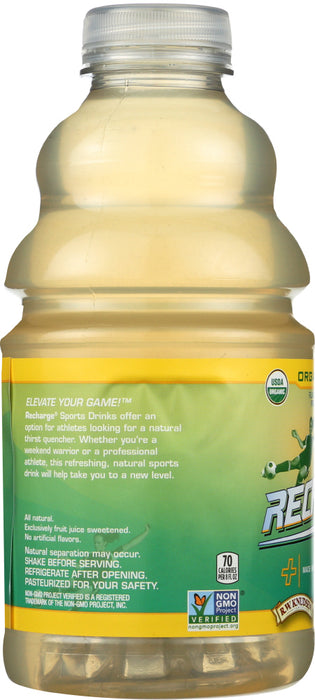 KNUDSEN: Juice Recharge Lemon Organic, 32 oz