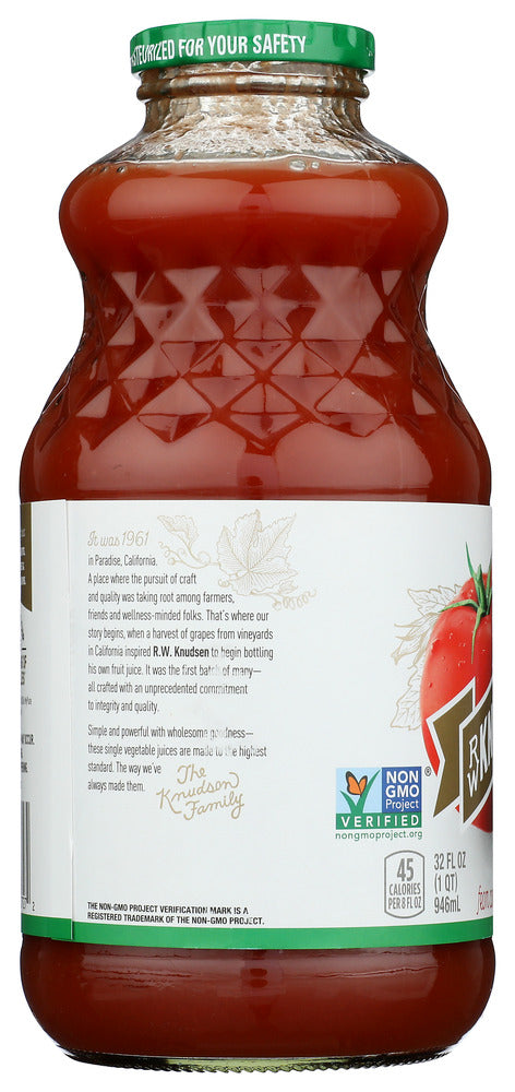 R.W KNUDSEN FAMILY: Organic Juice Tomato, 32 oz