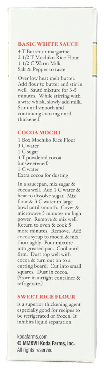 KODA: Flour Rice Sweet, 16 oz