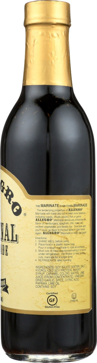 ALLEGRO: Marinade Orgnl, 12.7 oz