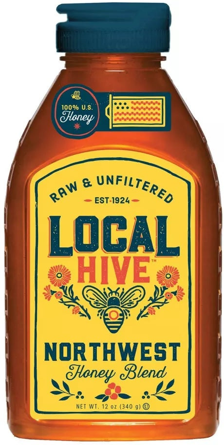 LOCAL HIVE: Raw & Unfiltered Northeast Honey, 12 oz