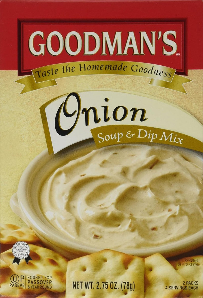 GOODMANS: Onion Soup and Dip Mix, 2.75 oz