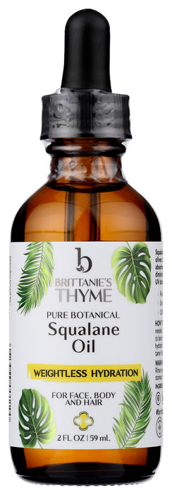 BRITTANIE'S THYME: Squalane Skin Oil, 2 oz