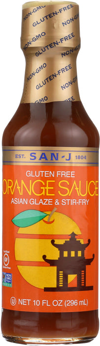 SAN-J: Gluten Free Orange Sauce, 10 oz
