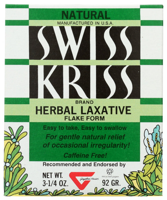 Effective ingredients consist entirely of Nature's own sun-dried leaves, herbs and flowers. Incredible though it seems, Swiss Kriss in itself is the makings of an amazingly effective at-home facial sauna. All you need is this package of fragrant Swiss Kriss herbs and flowers and a pan of steaming-hot water. No cosmetics can put such a fresh, natural glow into your complexion as does this Swiss Kriss herbalized steam. It deep-purges each pore to give you beauty that's more than skin-deep.