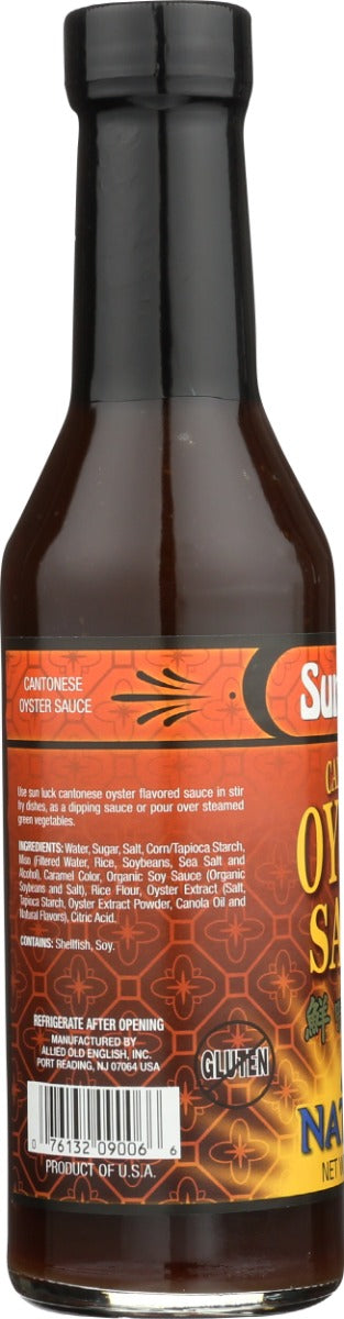 SUN LUCK: Cantonese Oyster Sauce, 9 oz