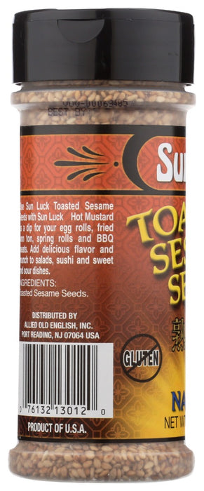 SUN LUCK: Toasted Sesame Seeds Seasoning, 3.25 oz