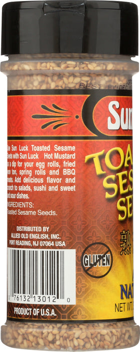 SUN LUCK: Toasted Sesame Seeds Seasoning, 3.25 oz