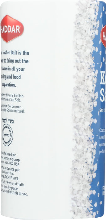 HADDAR: Kosher Salt, 16 oz