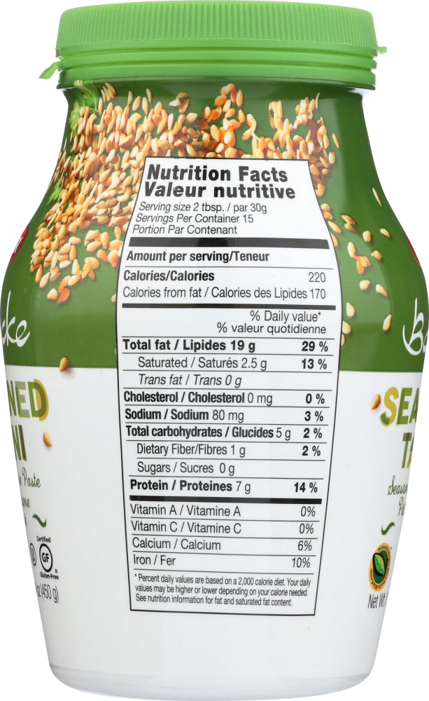 HADDAR: Seasoned Tahini, 16 oz