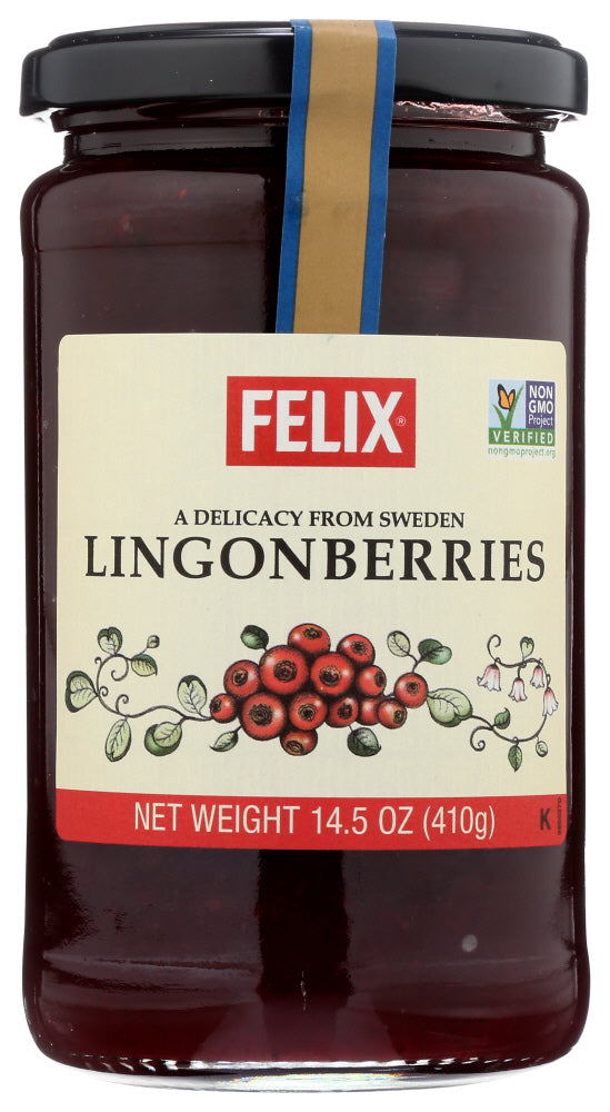 FELIX: Lingonberries, 14.5 oz - No Brand For Less