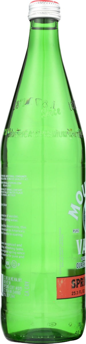 MOUNTAIN VALLEY: Water Spring Glass, 750 ml