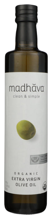 MADHAVA: Oil Olive Xtra Vrgn Org, 16.9 fo