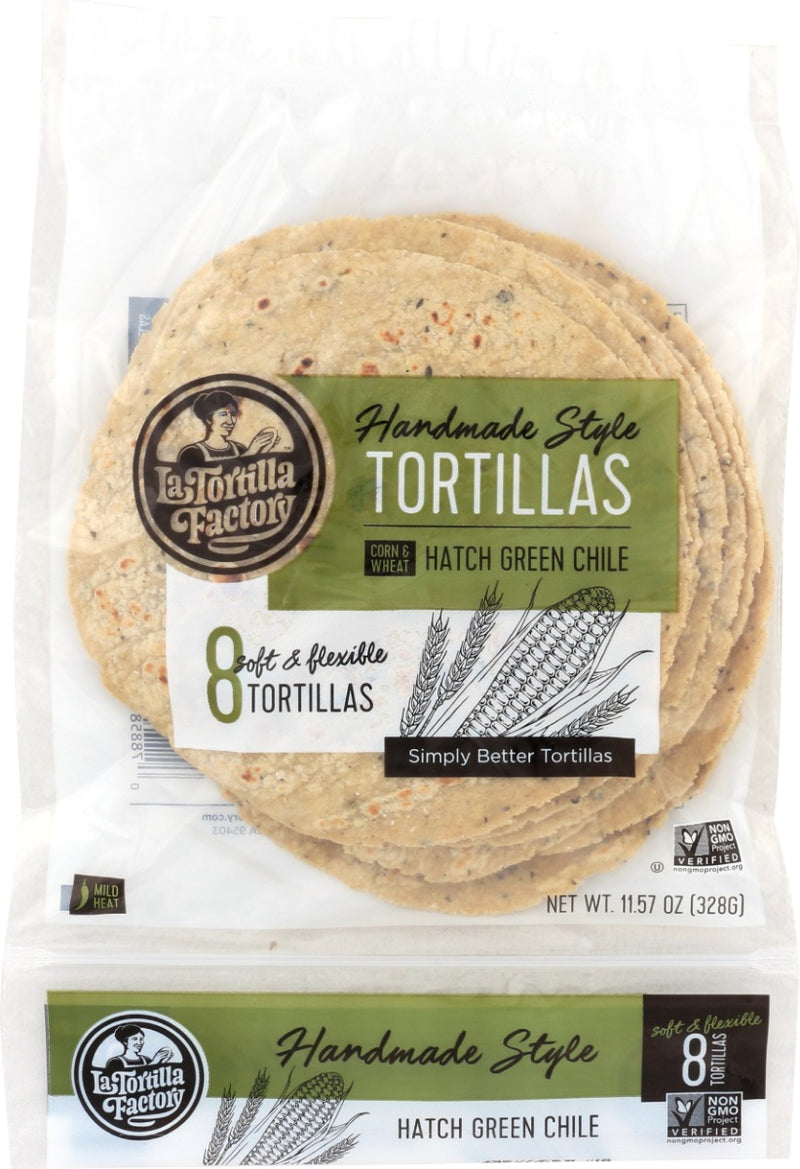 A unique blend of corn and wheat flour, each tortilla is packed with 14g of whole grain and contains absolutely no hydrogenated oils. These authentic tortillas offer a kick of flavor with a soft and flexible texture. Fill with melted cheese for a tasty quesadilla.