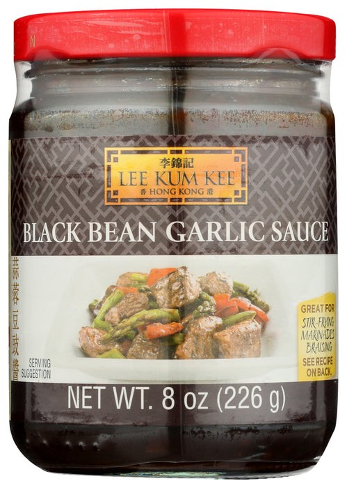 This sauce is the delicious timesaver you're looking for. Made from fermented black beans and garlic, this sauce is the foundation of many Sichuan dishes. A spoonful of sauce will add zest to simple vegetables, rice, tofu, and grilled foods.