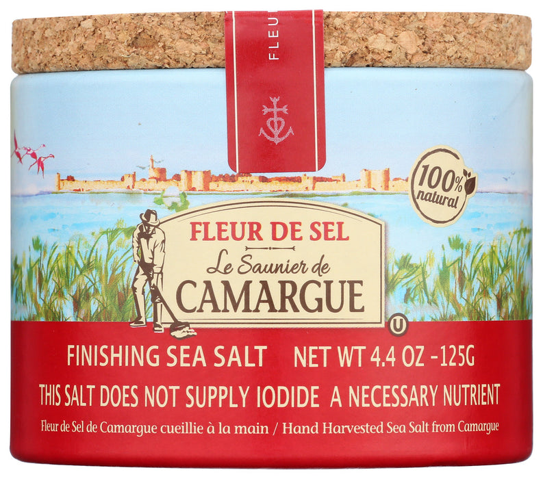 LE SAUNIER: Fleur De Sel Sea Salt, 4.4 oz