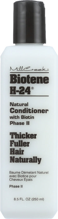 MILL CREEK: Biotene H-24 Natural Conditioner with Biotin Phase II, 8.5 oz
