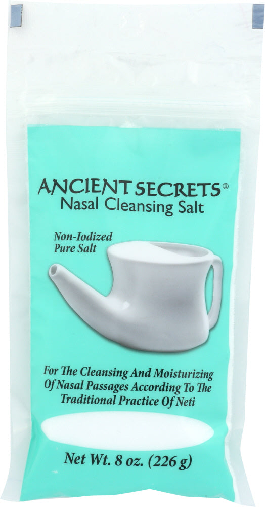 Ancient Secrets Nasal Cleansing Salt Bag, 8 Oz