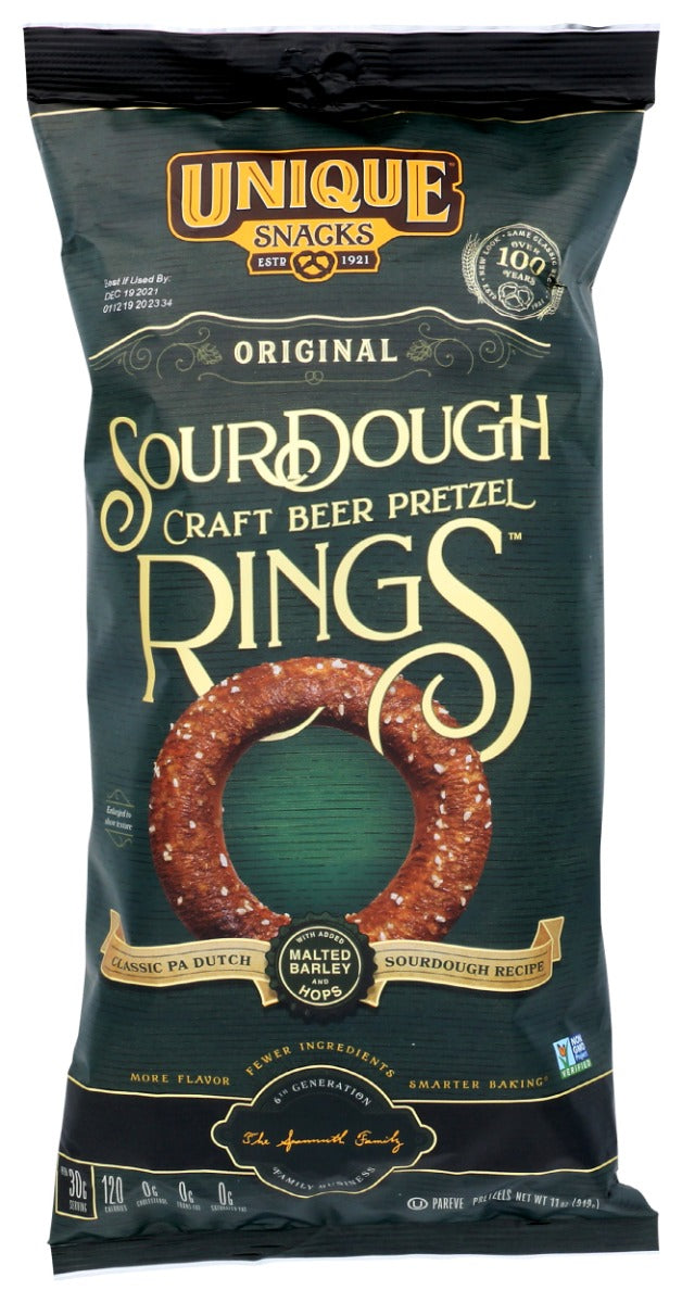 Our Original Sourdough Craft Beer Pretzel Rings are the first pretzel made just with craft beer in mind. The same passion that drives every brew master in America to perfect their draft inspired us to bake a sourdough pretzel where every element, down to the shape, is designed to complement your brew.