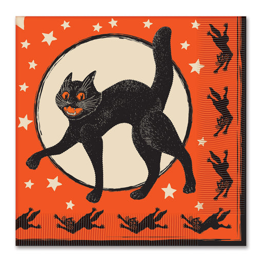 Vintage Halloween Luncheon Napkins – (16/Pkg) by Beistle for Halloween-Vintage Napkins-Lunch