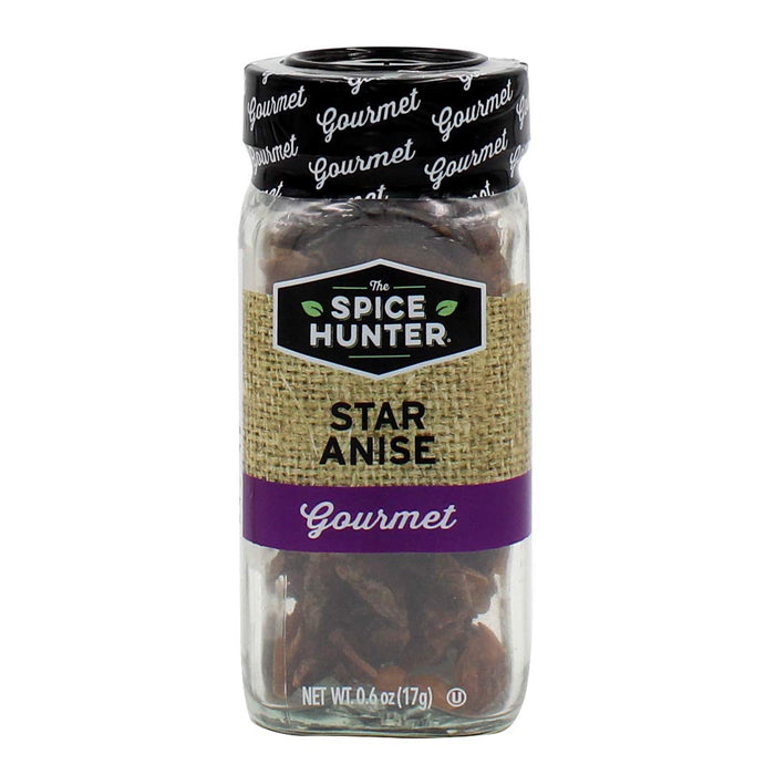 SPICE HUNTER: Anise Star Whole Chinese, .6 oz