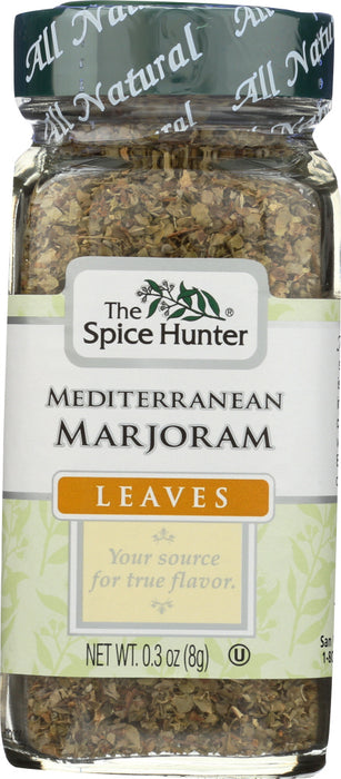 THE SPICE HUNTER: Marjoram Mediterranean Leaves, 0.3 oz