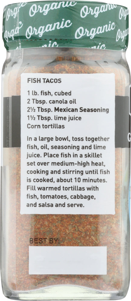 THE SPICE HUNTER: Mexican Seasoning Salt Free, 1.4 oz