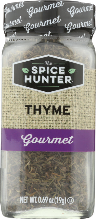 Thyme, warm and earthy with a hint of mint, oregano and cloves, is essentialin French and Mediterranean cuisines. Enhances stews, sauces, vegetables, meat, seafood, potatoes, grains and poultry.