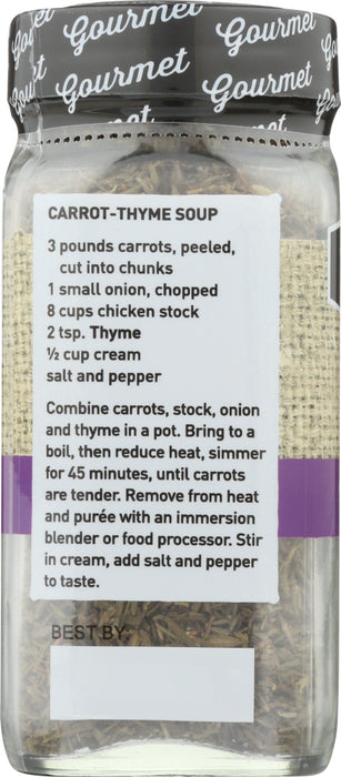 THE SPICE HUNTER: French Thyme Leaves, 0.69 oz