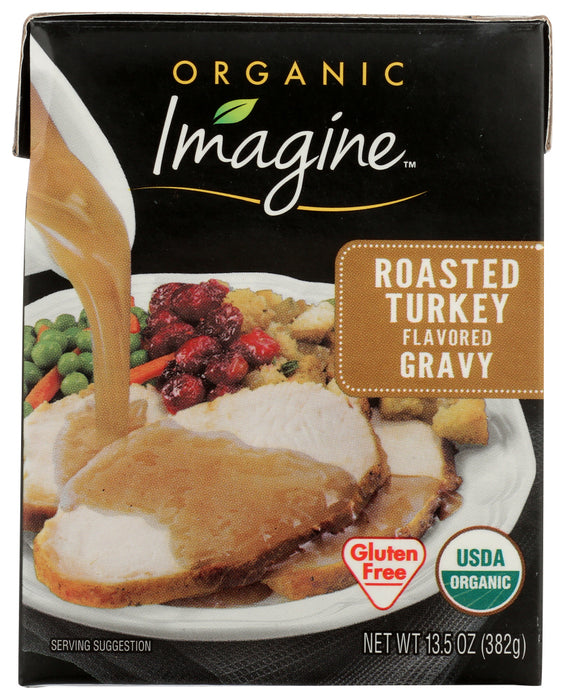 This rich and smooth gravy is sure to please. Bursting with real roasted turkey flavor, this hearty gravy is the perfect complement for your favorite turkey and chicken dishes or over mashed potatoes and side dishes.