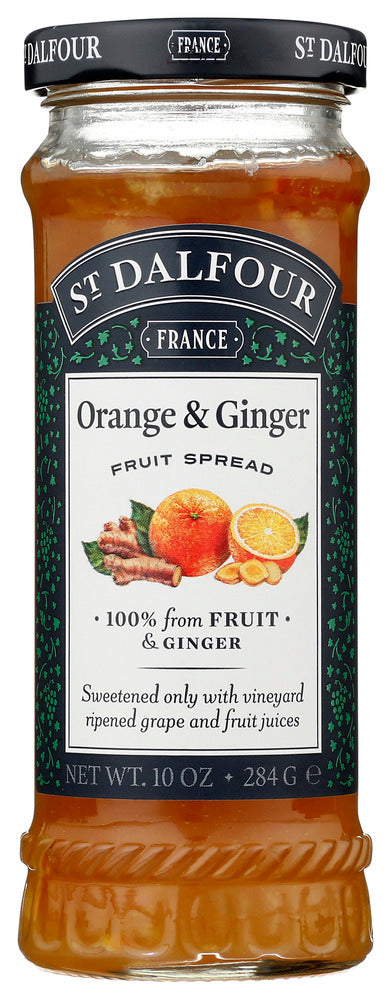 ST DALFOUR: Ginger & Orange Marmalade, 10 oz