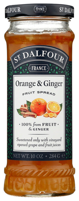 ST DALFOUR: Ginger & Orange Marmalade, 10 oz