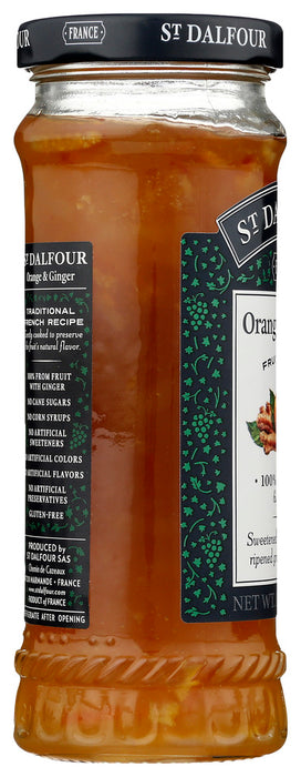 ST DALFOUR: Ginger & Orange Marmalade, 10 oz