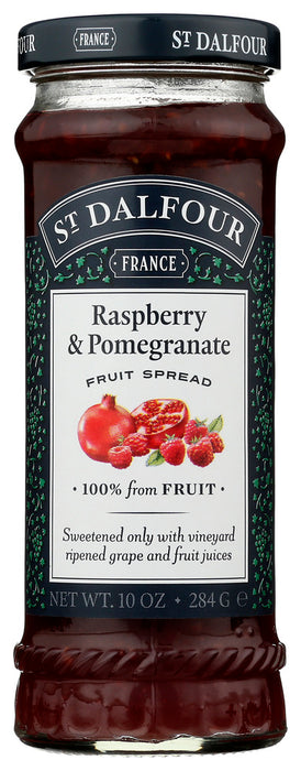 ST DALFOUR: Red Raspberry & Pomegranate, 10 oz