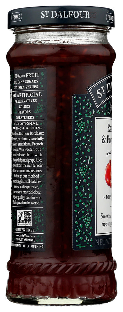 ST DALFOUR: Red Raspberry & Pomegranate, 10 oz